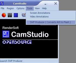 Download CamStudio 2.7.2 Build r326 Quay, ghi lại hoạt động màn hình máy tính
