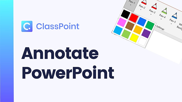 ClassPoint hoàn hảo để tạo trình chiếu tương tác mạnh mẽ trên PowerPoint