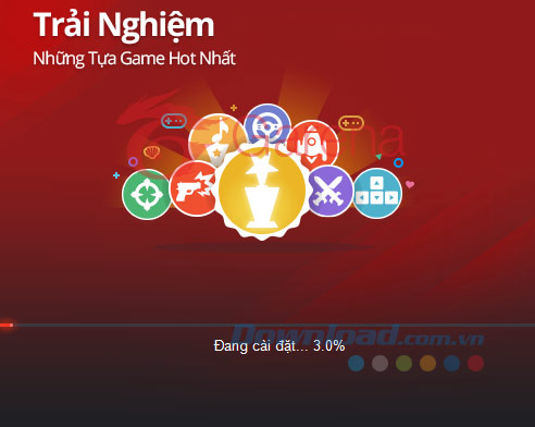 Quá trình cài đặt Garena 2.0