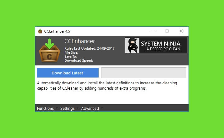 CCEnhancer 4.5 có nhiều cải tiến về bảo mật
