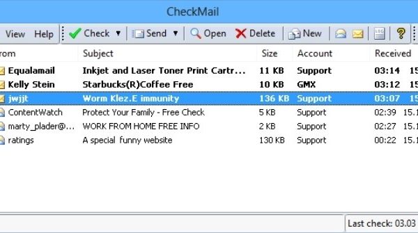 Download CheckMail 5.18.1 Phần mềm hỗ trợ kiểm tra email nhanh