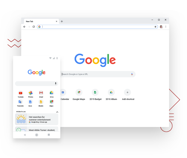 Google Chrome hỗ trợ nhiều thiết bị