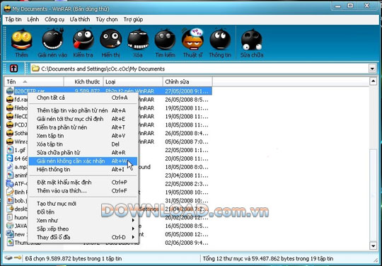 Download WinRAR - Tiếng Việt 6.23 Hỗ trợ nén và giải nén file RAR phiên bản Việt