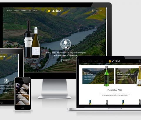 Arise – WoThiết kế web bán rượu vang rượu ngoại đẹp AriserdPress theme bán rượu vang rượu ngoại đẹp