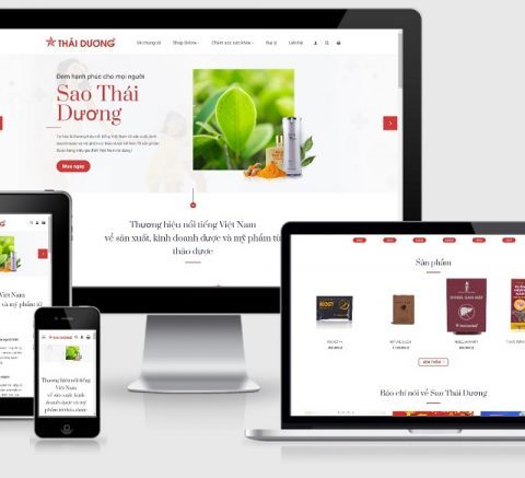 Theme WordPress bán dược phẩm thảo dược
