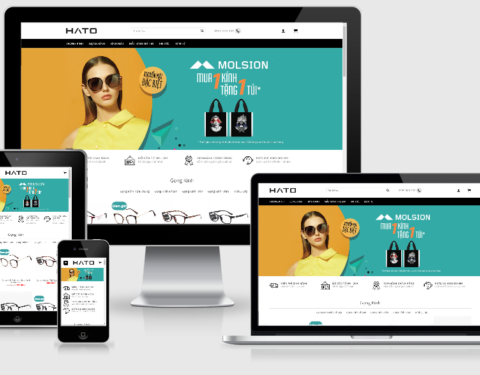 Theme WordPress bán mắt kính thời trang tuyệt đẹp