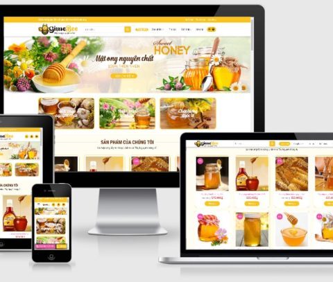 Theme WordPress bán mật ong đẹp tuyệt vời