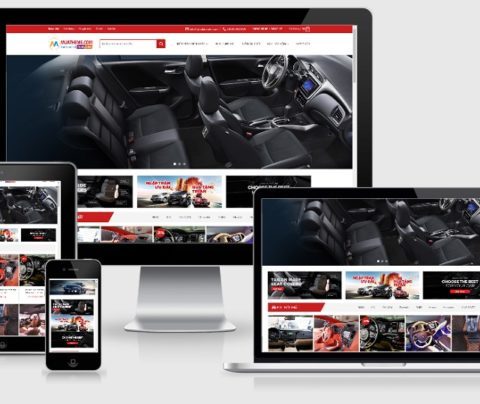 Thiết kế website bán phụ kiện ô tô (oto)