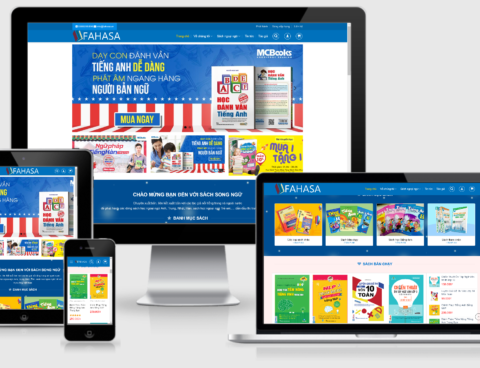 Thiết kế website bán sách online đẹp tuyệt vời