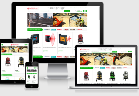 Theme wordpress bán thiết bị đo đạc