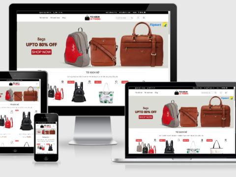 Theme WordPress bán túi xách thời trang nam nữ tuyệt đẹp