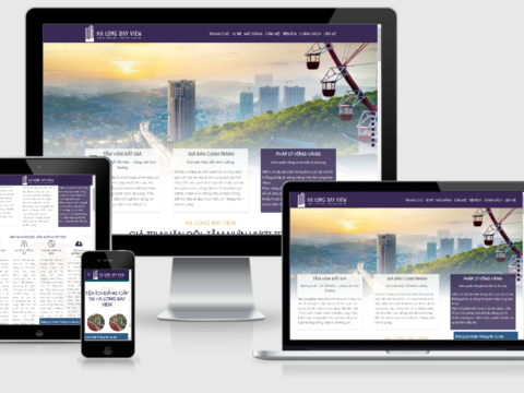 Theme WordPress landing page giới thiệu dự án bất động sản số 12