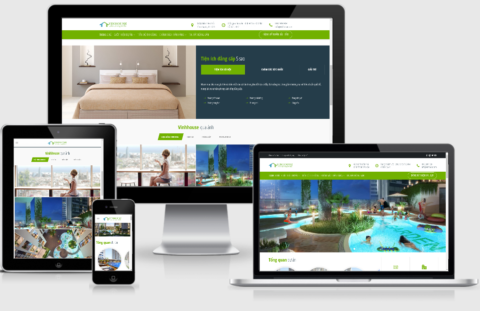 Thiết kế website bất động sản tuyệt đẹp – VinHouse