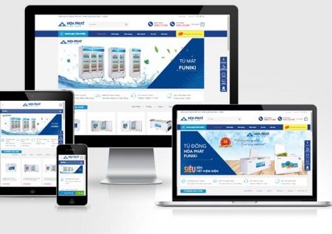 Theme WordPress điện lạnh, tủ lạnh, điều hòa mẫu số 1