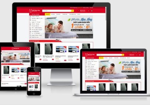 Theme WordPress điện máy mẫu số 7