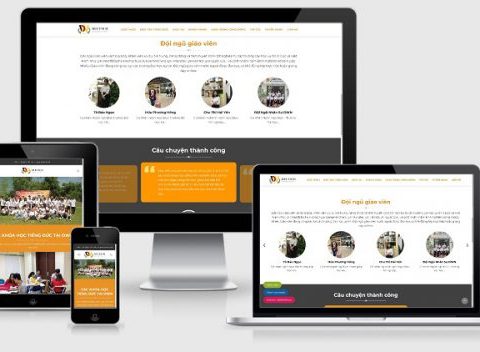 Theme WordPress trung tâm ngoại ngữ (tiếng Đức)