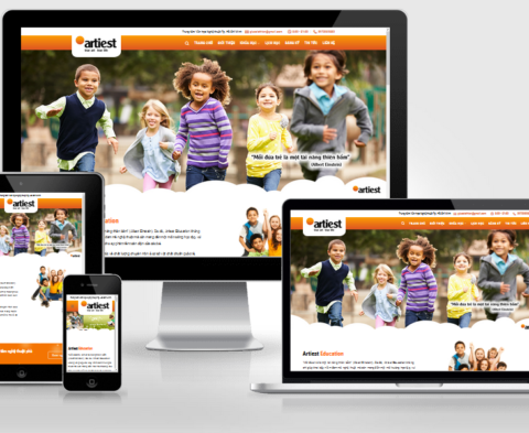 Theme WordPress giáo dục/ trường học đã Việt hóa