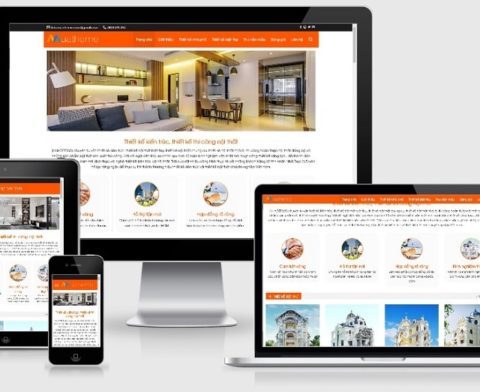 Theme WordPress giới thiệu công ty nội thất, kiến trúc số 7