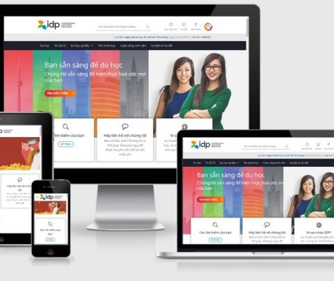 Theme WordPress giới thiệu công ty tư vấn du học mẫu số 1