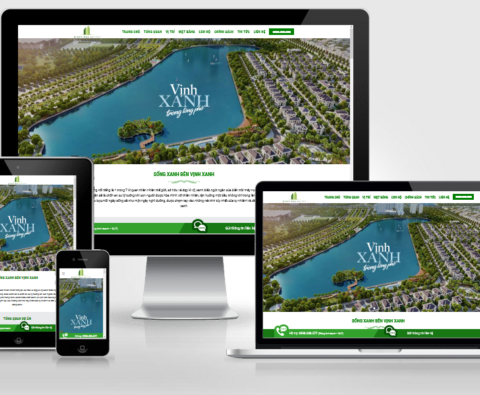 Theme WordPress giới thiệu dự án bất động sản Green Bay