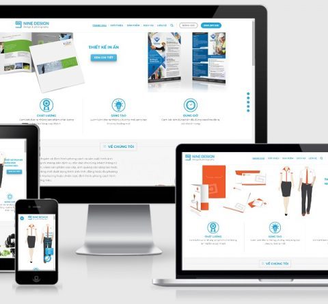 Theme WordPress giới thiệu studio chụp ảnh sản phẩm