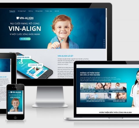 Theme WordPress giới thiệu phòng khám nha khoa, nha sỹ