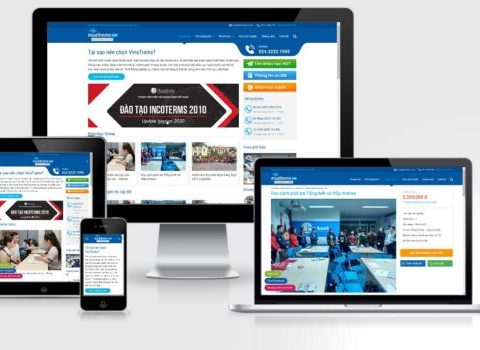 Theme WordPress khóa học online đơn giản