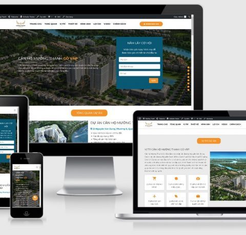 Theme WordPress landing page bất động sản số 22 – Mường Thanh