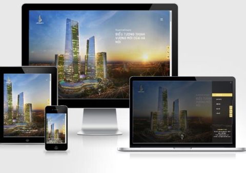 Thiết kế landing page động sản đẹp Sunshine Empire
