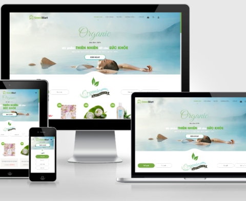 Theme WordPress mỹ phẩm đẹp tuyệt vời – Mẫu số 4