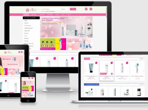 Theme WordPress bán mỹ phẩm mẫu số 12 – Nuskin