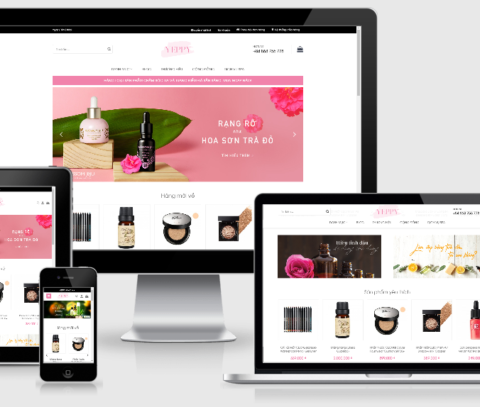 Theme WordPress bán mỹ phẩm đẹp – Yeppy