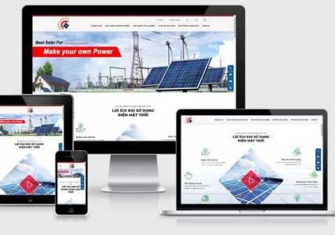 Theme WordPress năng lượng mặt trời số 2 – Easy Solar Energy