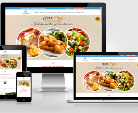 Theme WordPress nhà hàng tuyệt đẹp – Việt hóa và Full Code