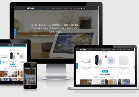 Theme WordPress nhà thông minh mẫu số 1