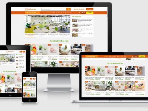 Theme WordPress nội thất mẫu số 11