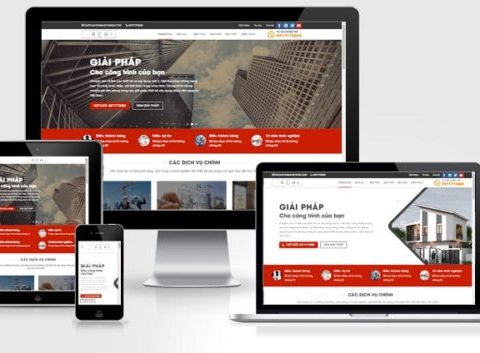 Thiết kế webite nội thất mẫu số 15