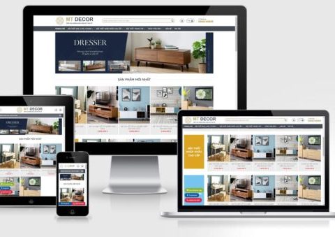 Theme WordPress nội thất mẫu số 18