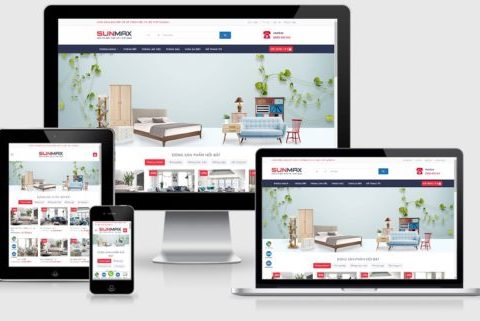 Theme WordPress nội thất mẫu số 19