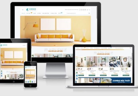 Theme WordPress nội thất mẫu số 20 – Credo