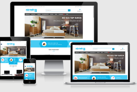 Theme WordPress nội thất đẹp mẫu số 6