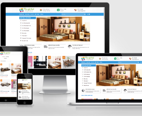 Theme WordPress nội thất đẹp mẫu số 2 (Full Code)