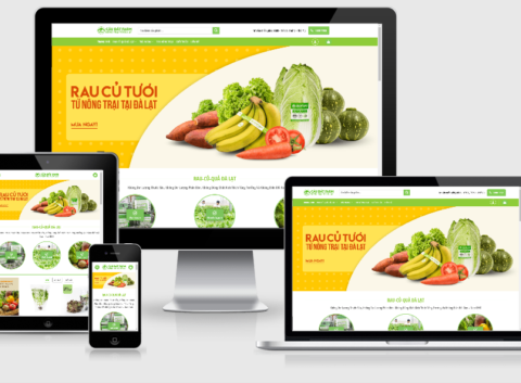 Theme WordPress nông sản – Nông trại – Bán rau củ quả