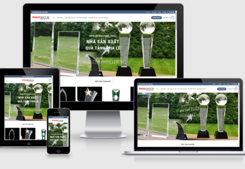 Theme WordPress bán quà tặng quảng cáo, kỷ niệm chương