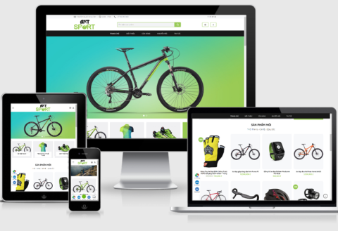 Theme WordPress quần áo, dụng cụ thể thao Ant Sport