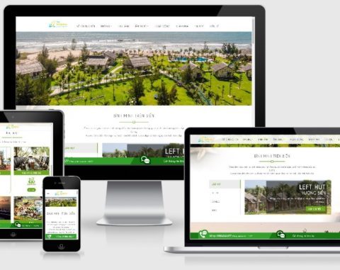 Theme WordPress Resort đẹp tuyệt vời
