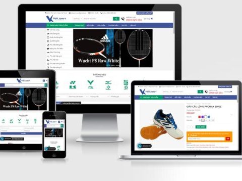 Theme WordPress thời trang, dụng cụ thể thao Vikisport