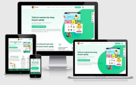 Thiết kế website công ty thiết kế website mẫu số 2