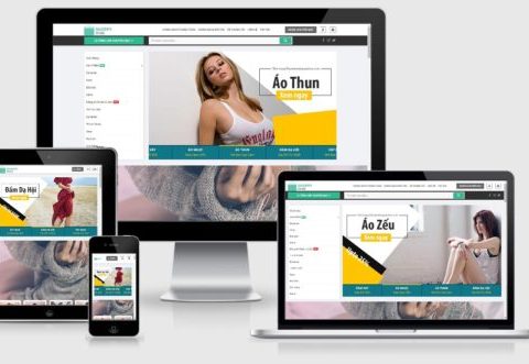 Theme WordPress thời trang cao cấp mẫu số 15