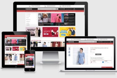 Theme WordPress thời trang đẹp mẫu số 18